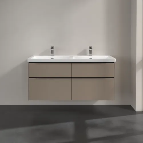 VILLEROY BOCH Subway 3.0 Vanity unit, s osvětlením, 4 výsuvy, 1272 x 576 x 478 mm, taupe #C568L1VM, obrázek 3