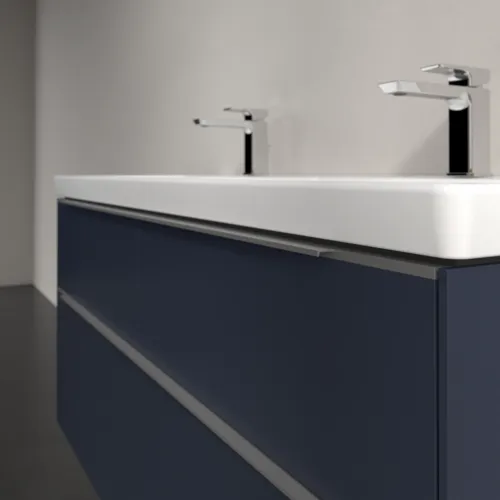 VILLEROY BOCH Subway 3.0 Vanity unit, s osvětlením, 4 výsuvy, 1272 x 576 x 478 mm, Marine Blue #C568L0VQ, obrázek 6