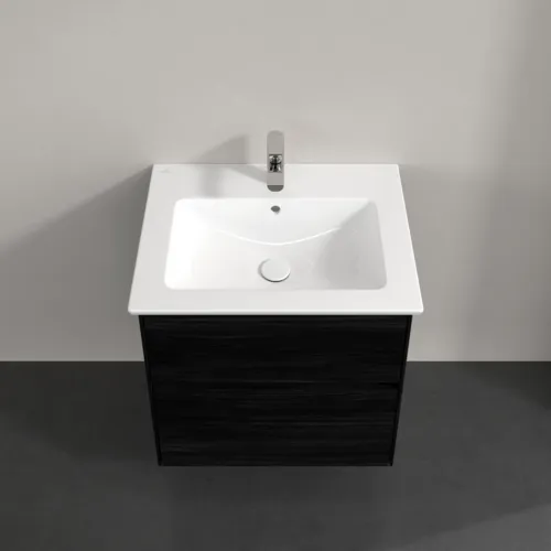 VILLEROY BOCH Toaletní skříňka Collaro, 2 výsuvy, 611 x 610 x 480 mm, černý dub #C14300AB, obrázek 4