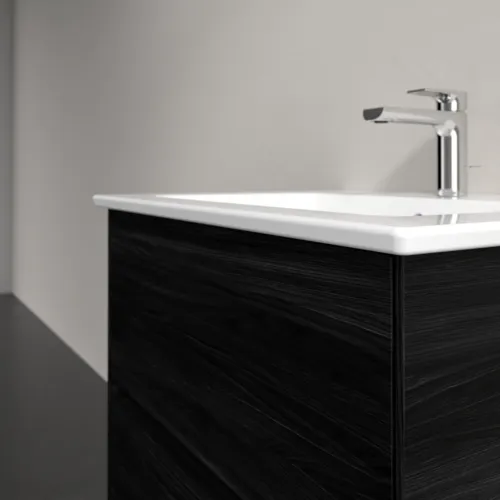 VILLEROY BOCH Toaletní skříňka Collaro, 2 výsuvy, 611 x 610 x 480 mm, černý dub #C14300AB, obrázek 5
