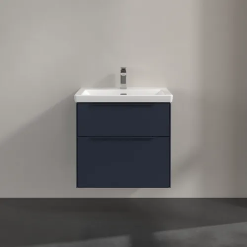 VILLEROY BOCH Subway 3.0 Vanity unit, 2 výsuvy, 622 x 576 x 478 mm, Marine Blue #C57602VQ, obrázek 3