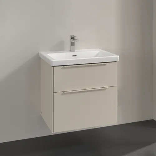 VILLEROY BOCH Subway 3.0 Vanity unit, 2 výsuvy, 622 x 576 x 478 mm, Cashmere Grey #C57602VN, obrázek 2