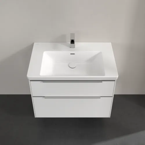 VILLEROY BOCH Subway 3.0 Vanity unit, s osvětlením, 2 výsuvy, 772 x 576 x 478 mm, čistě bílá #C574L0VF, obrázek 4