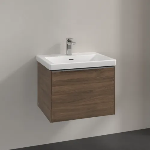 VILLEROY BOCH Subway 3.0 Vanity unit, 1 zásuvka, 572 x 429 x 478 mm, Arizona Oak #C57700VH, obrázek 2
