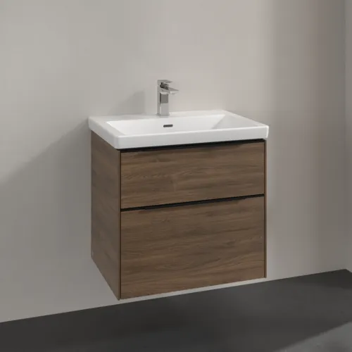 VILLEROY BOCH Subway 3.0 Vanity unit, 2 výsuvy, 622 x 576 x 478 mm, Arizona Oak #C57601VH, obrázek 2