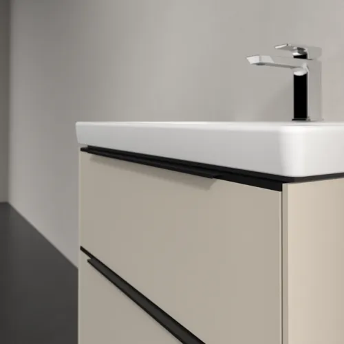 VILLEROY BOCH Subway 3.0 Vanity unit, 2 výsuvy, 622 x 576 x 478 mm, Cashmere Grey #C57601VN, obrázek 5