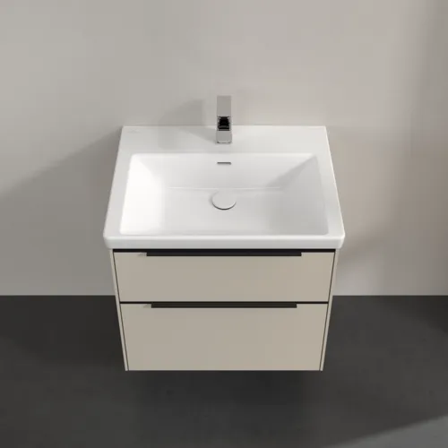 VILLEROY BOCH Subway 3.0 Vanity unit, 2 výsuvy, 622 x 576 x 478 mm, Cashmere Grey #C57601VN, obrázek 4