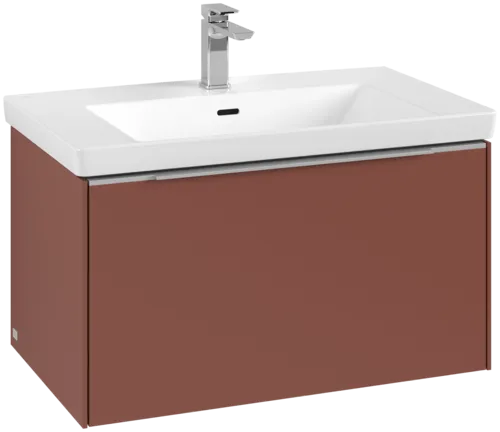 VILLEROY BOCH Subway 3.0 Vanity unit, 1 zásuvka, 772 x 429 x 478 mm, vínově červená #C57300AH