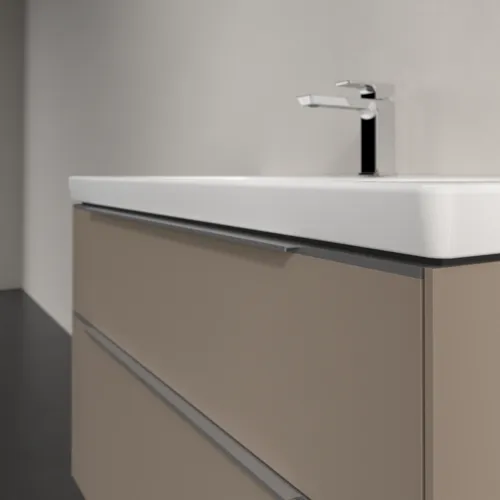 VILLEROY BOCH Subway 3.0 Vanity unit, 2 výsuvy, 973 x 576 x 478 mm, taupe #C57000VM, obrázek 5
