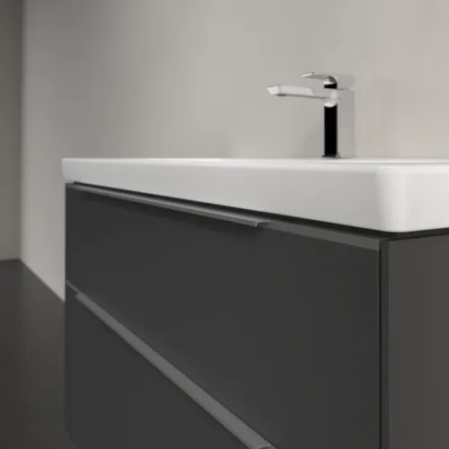 VILLEROY BOCH Subway 3.0 Vanity unit, 2 výsuvy, 973 x 576 x 478 mm, grafitová barva #C57000VR, obrázek 5