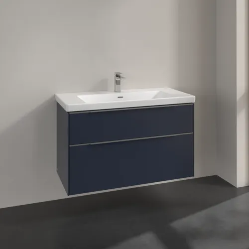 VILLEROY BOCH Subway 3.0 Vanity unit, 2 výsuvy, 973 x 576 x 478 mm, Marine Blue #C57000VQ, obrázek 2