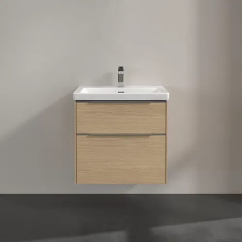 VILLEROY BOCH Vanová skříňka Subway 3.0, 2 výsuvy, 622 x 576 x 478 mm, severský dub #C57600VJ, obrázek 3
