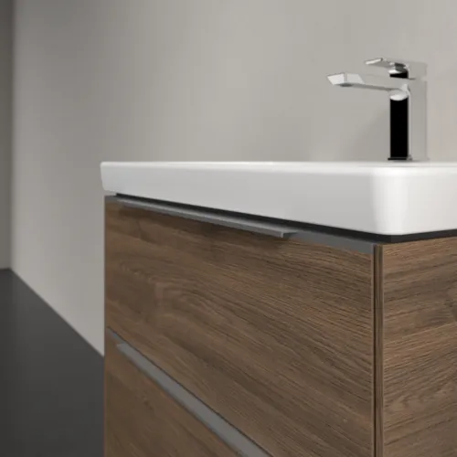 VILLEROY BOCH Subway 3.0 Vanity unit, 2 výsuvy, 622 x 576 x 478 mm, Arizona Oak #C57600VH, obrázek 5