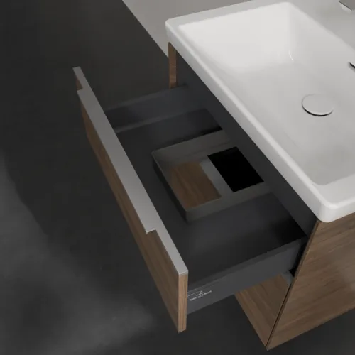 VILLEROY BOCH Subway 3.0 Vanity unit, 2 výsuvy, 622 x 576 x 478 mm, Arizona Oak #C57600VH, obrázek 7