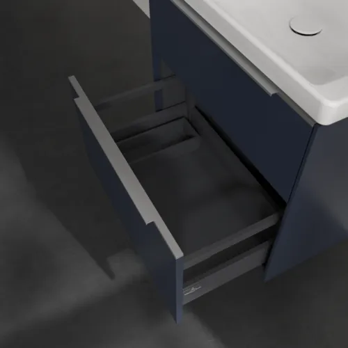 VILLEROY BOCH Subway 3.0 Vanity unit, 2 výsuvy, 622 x 576 x 478 mm, Marine Blue #C57600VQ, obrázek 6