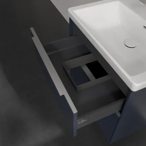 VILLEROY BOCH Subway 3.0 Vanity unit, 2 výsuvy, 622 x 576 x 478 mm, Marine Blue #C57600VQ, obrázek 7
