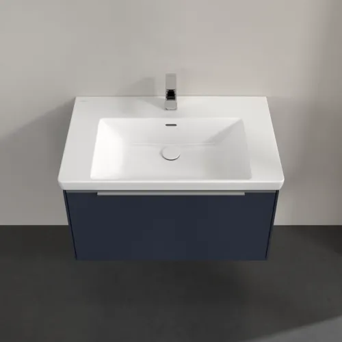 VILLEROY BOCH Subway 3.0 Vanity unit, s osvětlením, 1 zásuvka, 772 x 429 x 478 mm, Marine Blue #C573L0VQ, obrázek 4