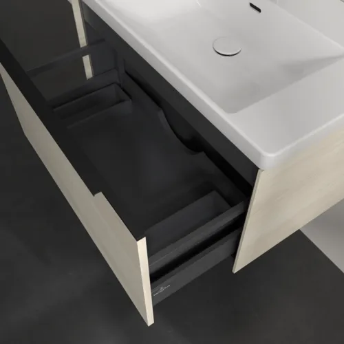 VILLEROY BOCH Subway 3.0 Vanity unit, 1 zásuvka, 772 x 429 x 478 mm, bílý dub #C57301AA, obrázek 6