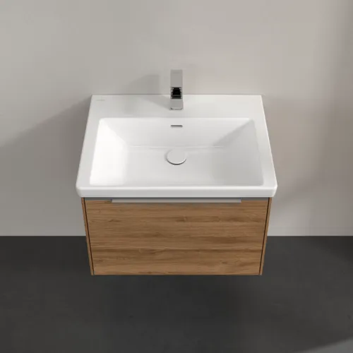 VILLEROY BOCH Subway 3.0 Vanity unit, 1 zásuvka, 622 x 429 x 478 mm, dub Kansas #C57500RH, obrázek 4