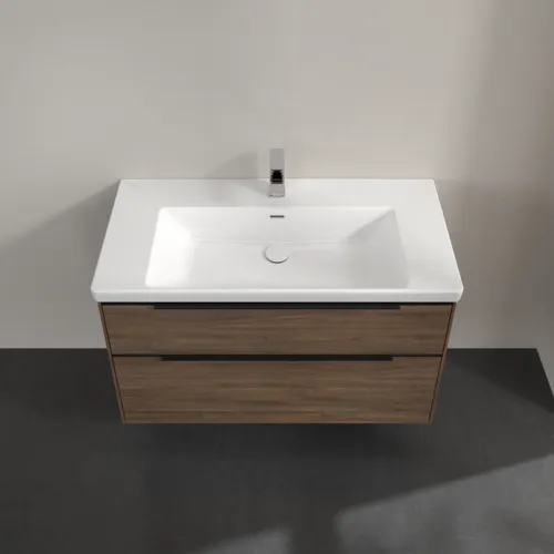 VILLEROY BOCH Subway 3.0 Vanity unit, 2 výsuvy, 973 x 576 x 478 mm, Arizona Oak #C57001VH, obrázek 4