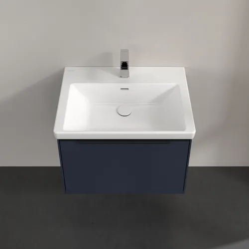 VILLEROY BOCH Subway 3.0 Vanity unit, 1 zásuvka, 622 x 429 x 478 mm, Marine Blue #C57501VQ, obrázek 4