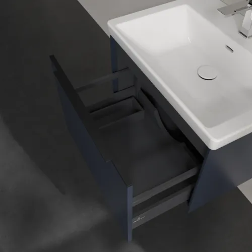 VILLEROY BOCH Subway 3.0 Vanity unit, 1 zásuvka, 622 x 429 x 478 mm, Marine Blue #C57501VQ, obrázek 6