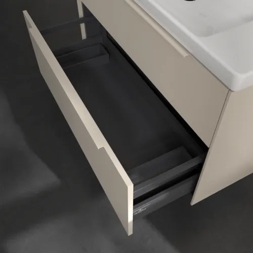 VILLEROY BOCH Subway 3.0 Vanity unit, 2 výsuvy, 973 x 576 x 478 mm, Cashmere Grey #C57002VN, obrázek 6