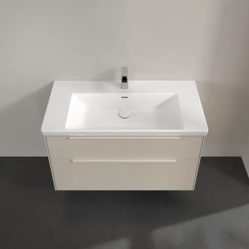 VILLEROY BOCH Subway 3.0 Vanity unit, 2 výsuvy, 973 x 576 x 478 mm, Cashmere Grey #C57002VN, obrázek 4