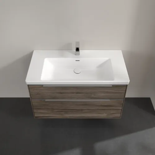 VILLEROY BOCH Subway 3.0 Vanity unit, 2 výsuvy, 973 x 576 x 478 mm, Stone Oak #C57000RK, obrázek 4