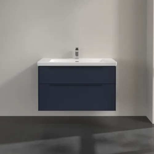 VILLEROY BOCH Subway 3.0 Vanity unit, 2 výsuvy, 973 x 576 x 478 mm, Marine Blue #C57002VQ, obrázek 3