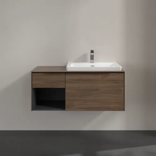 VILLEROY BOCH Subway 3.0 Vanity unit, 2 výsuvy, 1001 x 423 x 516 mm, Arizona Oak / Arizona Oak #C57101VH, obrázek 3