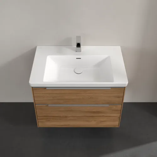 VILLEROY BOCH Subway 3.0 Vanity unit, 2 výsuvy, 772 x 576 x 478 mm, dub Kansas #C57400RH, obrázek 5