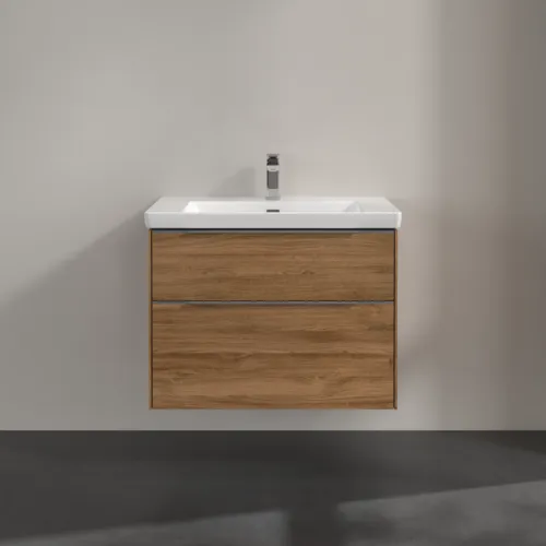 VILLEROY BOCH Subway 3.0 Vanity unit, 2 výsuvy, 772 x 576 x 478 mm, dub Kansas #C57400RH, obrázek 4