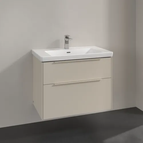 VILLEROY BOCH Subway 3.0 Vanity unit, 2 výsuvy, 772 x 576 x 478 mm, Cashmere Grey #C57402VN, obrázek 2