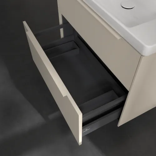 VILLEROY BOCH Subway 3.0 Vanity unit, 2 výsuvy, 772 x 576 x 478 mm, Cashmere Grey #C57402VN, obrázek 6