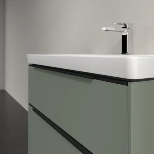 VILLEROY BOCH Subway 3.0 Vanity unit, s osvětlením, 2 výsuvy, 772 x 576 x 478 mm, Soft Green #C574L1AF, obrázek 6