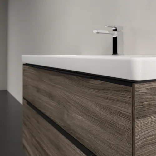 VILLEROY BOCH Subway 3.0 Vanity unit, 2 výsuvy, 973 x 576 x 478 mm, Stone Oak #C57001RK, obrázek 5