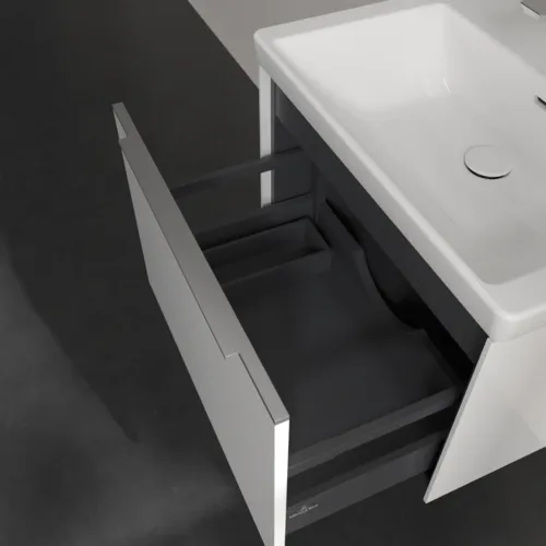 VILLEROY BOCH Subway 3.0 Vanity unit, 1 zásuvka, 622 x 429 x 478 mm, Brilliant White #C57500VE, obrázek 7