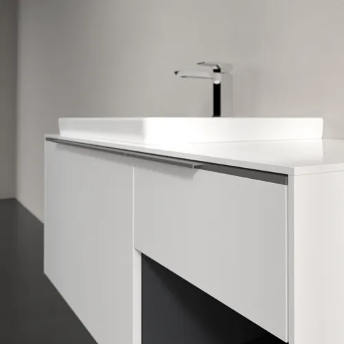 VILLEROY BOCH Subway 3.0 Vanity unit, 2 výsuvy, 1001 x 423 x 516 mm, Brilliant White / Brilliant White #C57200VE, obrázek 5