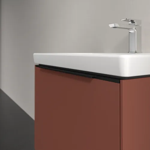 VILLEROY BOCH Subway 3.0 Vanity unit, 1 zásuvka, 572 x 429 x 478 mm, vínově červená #C57701AH, obrázek 5