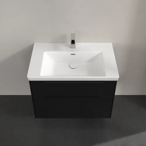 VILLEROY BOCH Subway 3.0 Vanity unit, 2 výsuvy, 772 x 576 x 478 mm, Volcano Black #C57401VL, obrázek 4
