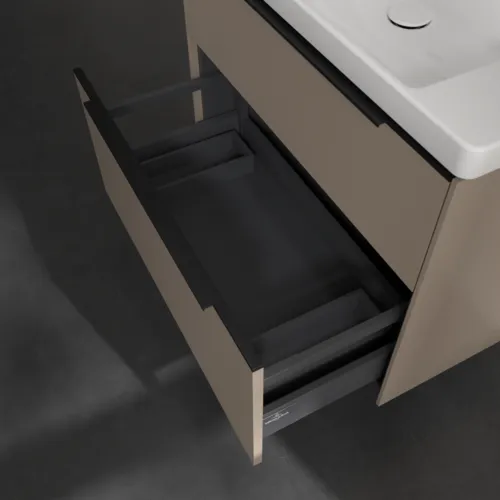 VILLEROY BOCH Subway 3.0 Vanity unit, 2 výsuvy, 772 x 576 x 478 mm, taupe #C57401VM, obrázek 6