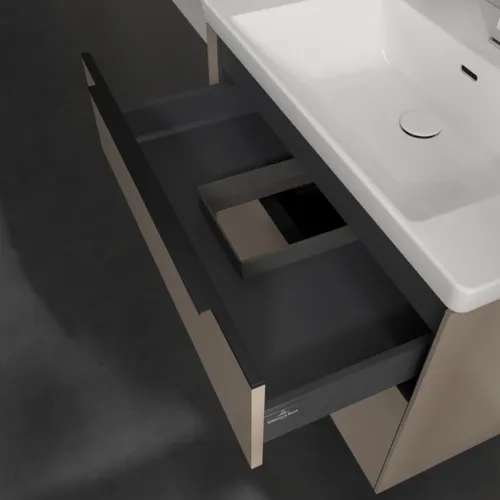VILLEROY BOCH Subway 3.0 Vanity unit, 2 výsuvy, 772 x 576 x 478 mm, taupe #C57401VM, obrázek 7