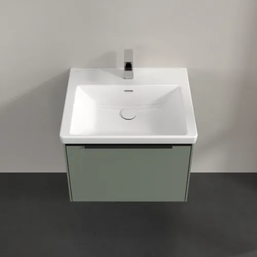 VILLEROY BOCH Subway 3.0 Vanity unit, 1 zásuvka, 572 x 429 x 478 mm, Soft Green #C57701AF, obrázek 4