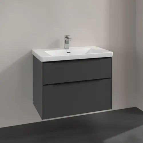 VILLEROY BOCH Subway 3.0 Vanity unit, 2 výsuvy, 772 x 576 x 478 mm, grafitová barva #C57401VR, obrázek 2