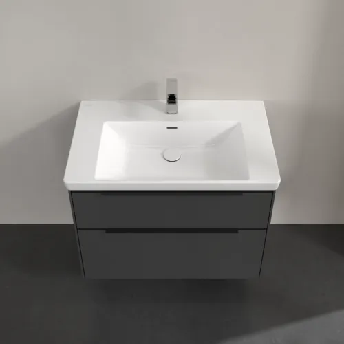 VILLEROY BOCH Subway 3.0 Vanity unit, 2 výsuvy, 772 x 576 x 478 mm, grafitová barva #C57401VR, obrázek 4