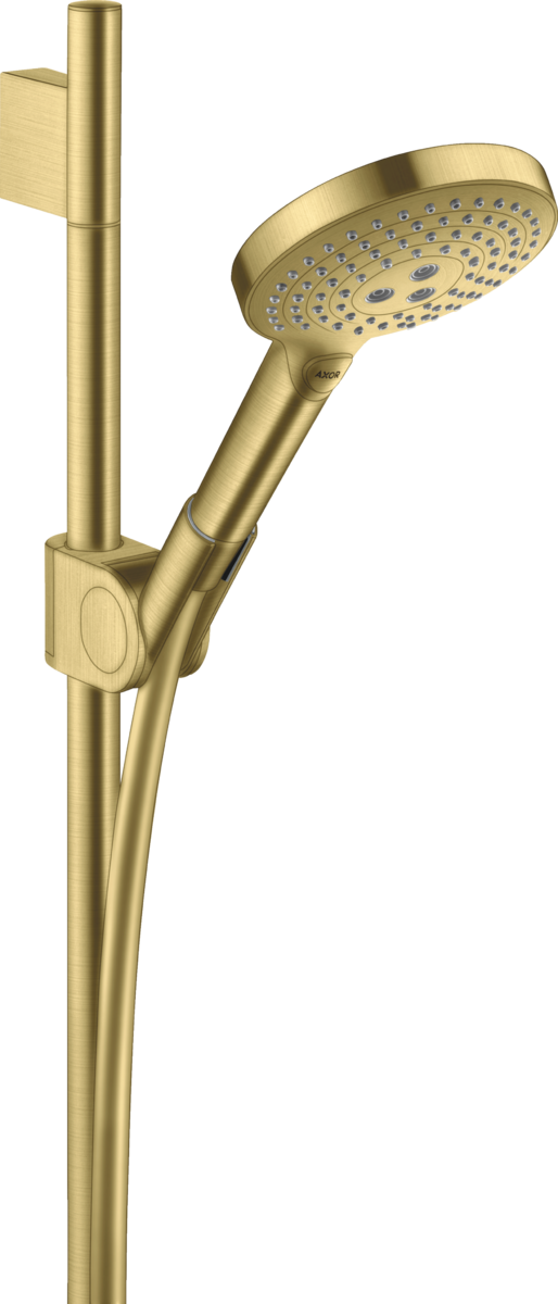 HANSGROHE AXOR Uno sprchový set 0,90 m s ruční sprchou 120 3jet #27987950 - Brushed Brass