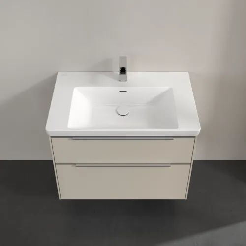 VILLEROY BOCH Subway 3.0 Vanity unit, 2 výsuvy, 772 x 576 x 478 mm, Cashmere Grey #C57400VN, obrázek 4