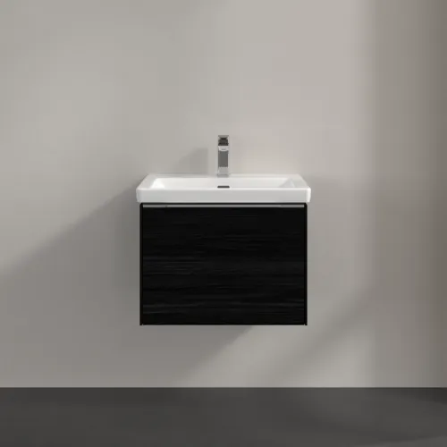 VILLEROY BOCH Subway 3.0 Vanity unit, 1 zásuvka, 572 x 429 x 478 mm, černý dub #C57700AB, obrázek 3