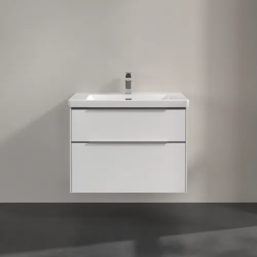 VILLEROY BOCH Subway 3.0 Vanity unit, 2 výsuvy, 772 x 576 x 478 mm, čistě bílá #C57400VF, obrázek 3